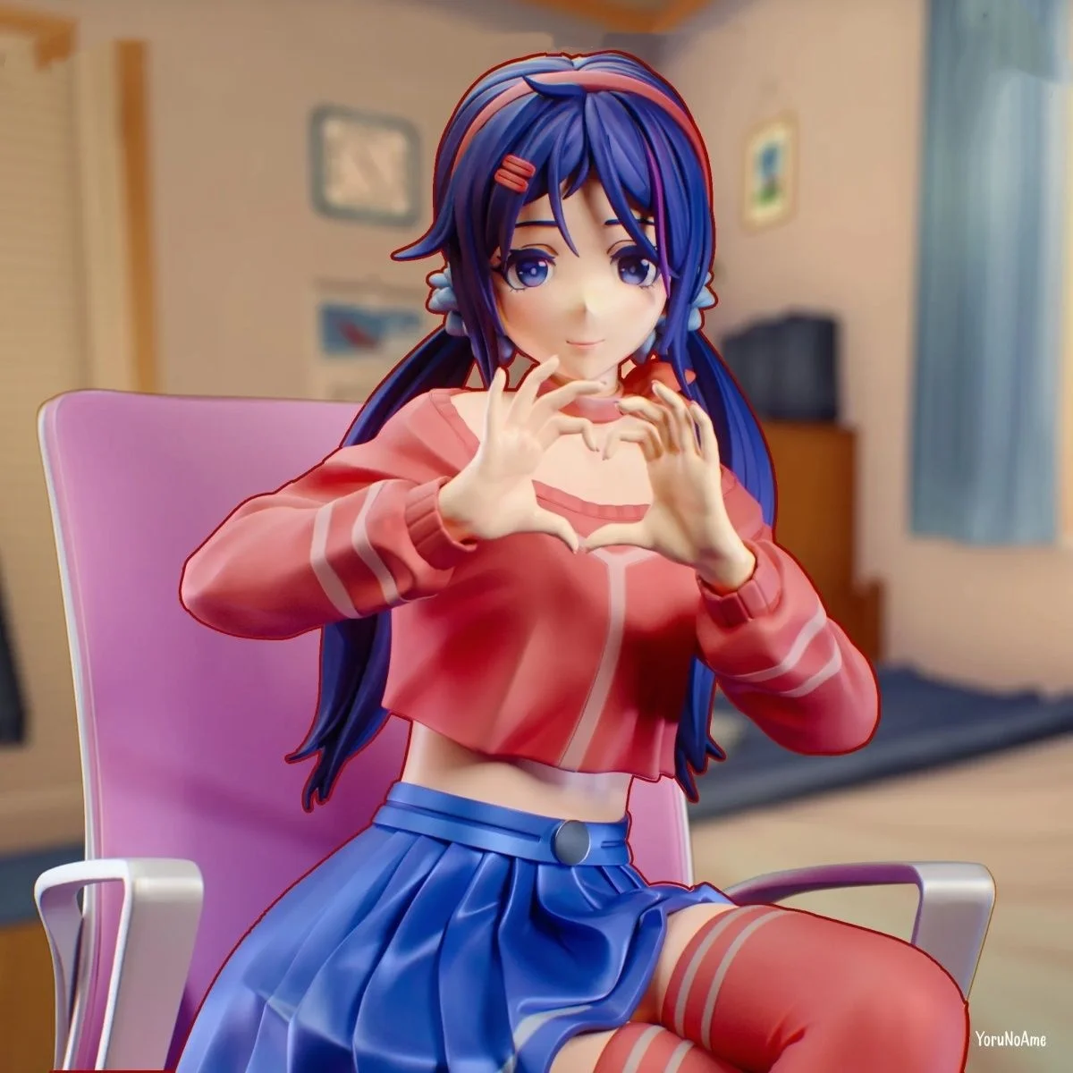 

Масштаб 1/24, 60 мм, смоляная фигурка MiSide Mita, сидячая поза, модель, комплект в разобранном виде, неокрашенная игрушка для 3D-печати 1301