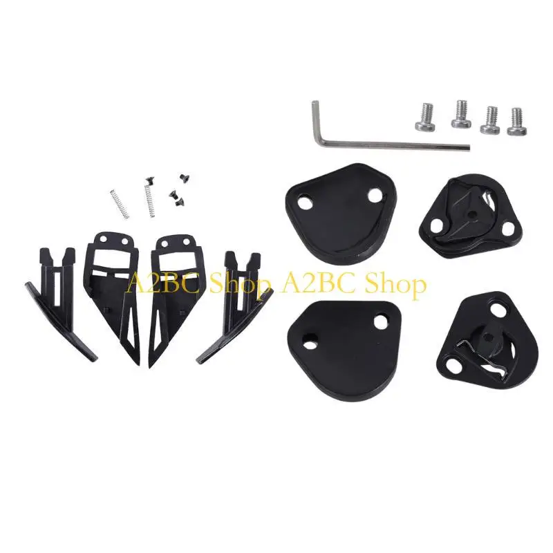 

A2BC Helmets Accessory Replacement Motorcycle Helmets Side Plate Clip Shield Lock for PISTA Helmets Visor Clip Lenses Clip