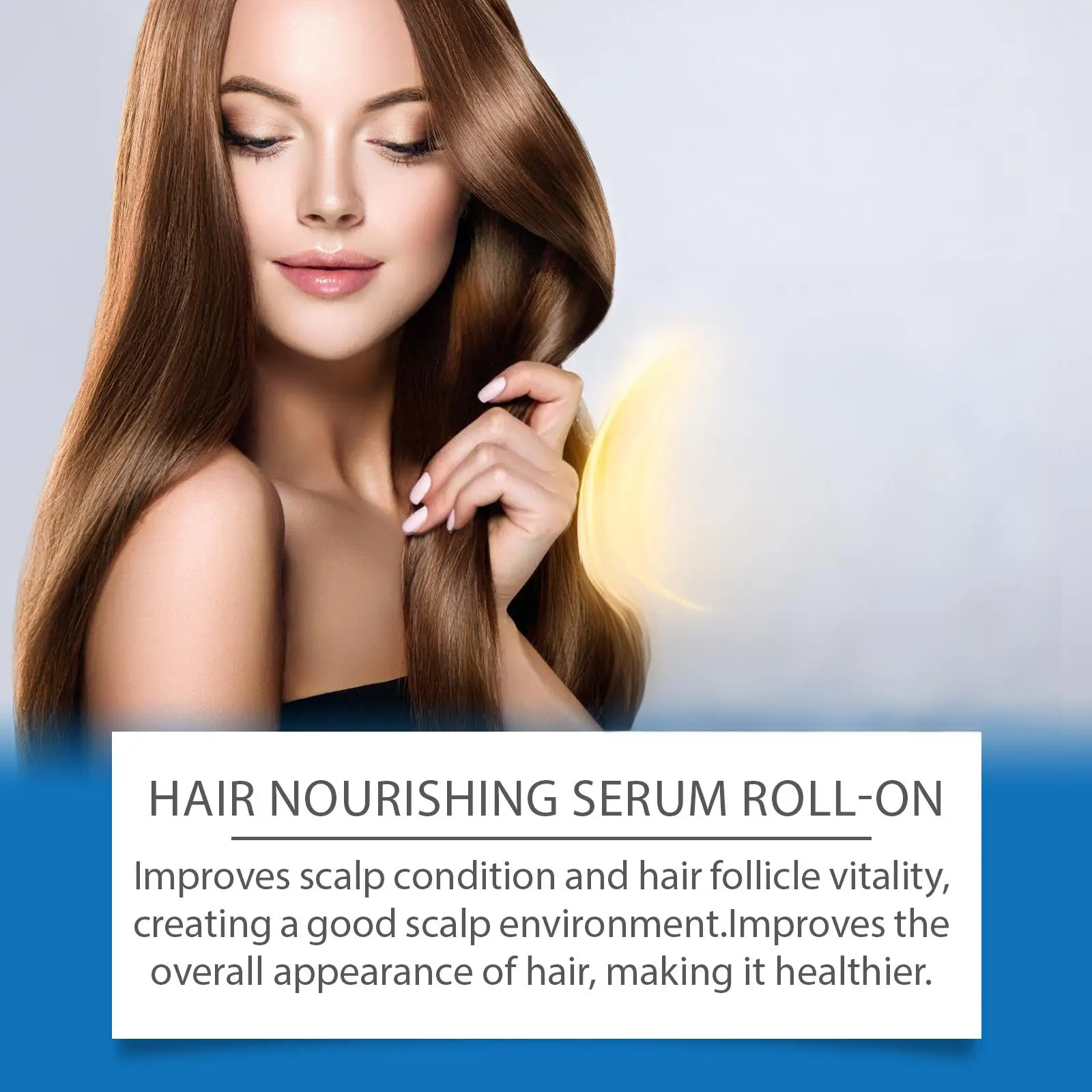 Rosmarin Hair Nourishing Serum Roll-On Erhöhen Sie die Haardichte Aktivieren Sie Haarfollikel Verbessern Sie die Gesundheit der Kopfhaut Haaressenzpflege – Detail 7