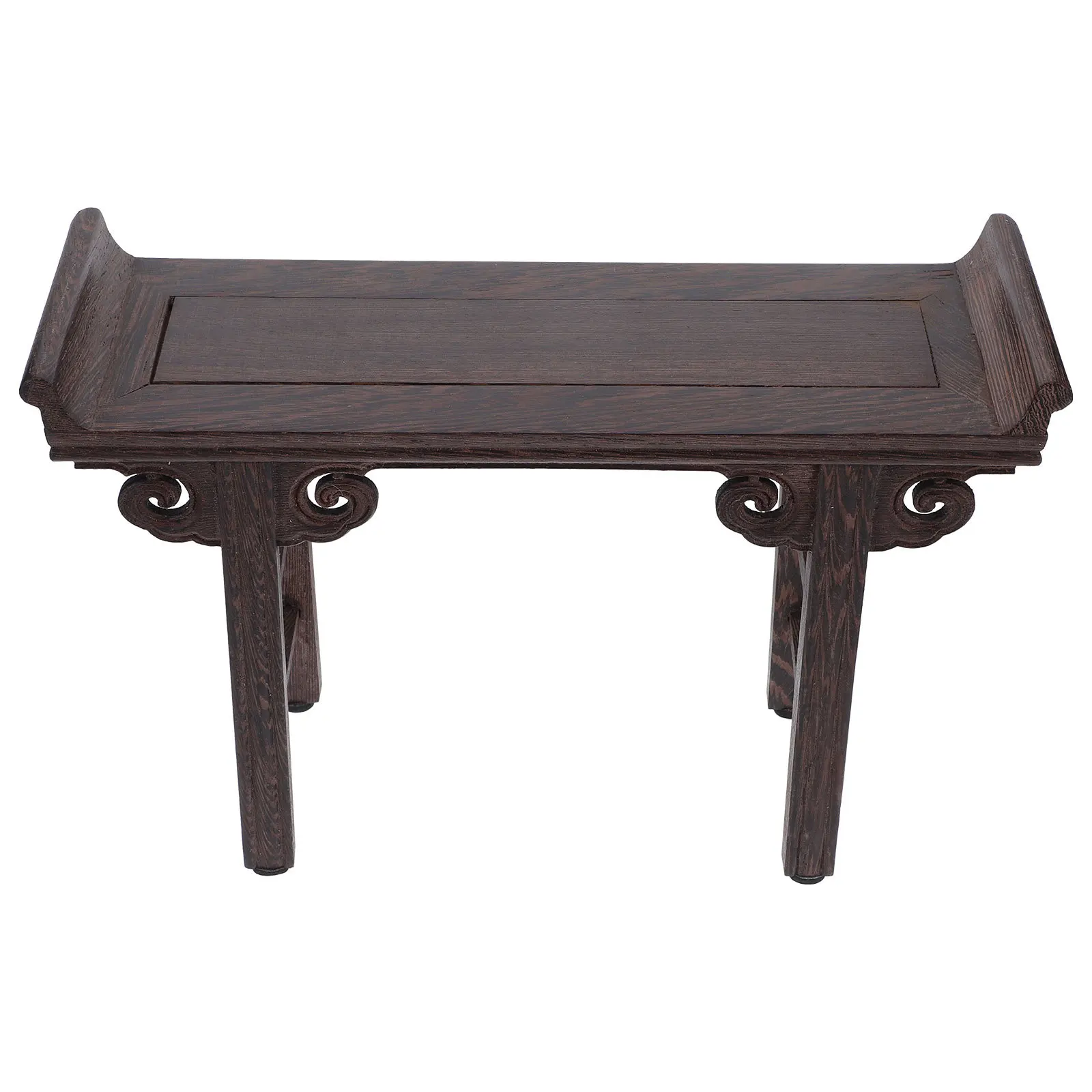 

Chicken Wing Wood Piano Table Wooden Display Stand For Bonsai Vase Teapot Statue Flowerpot Pedestal Plant Stand Decorative