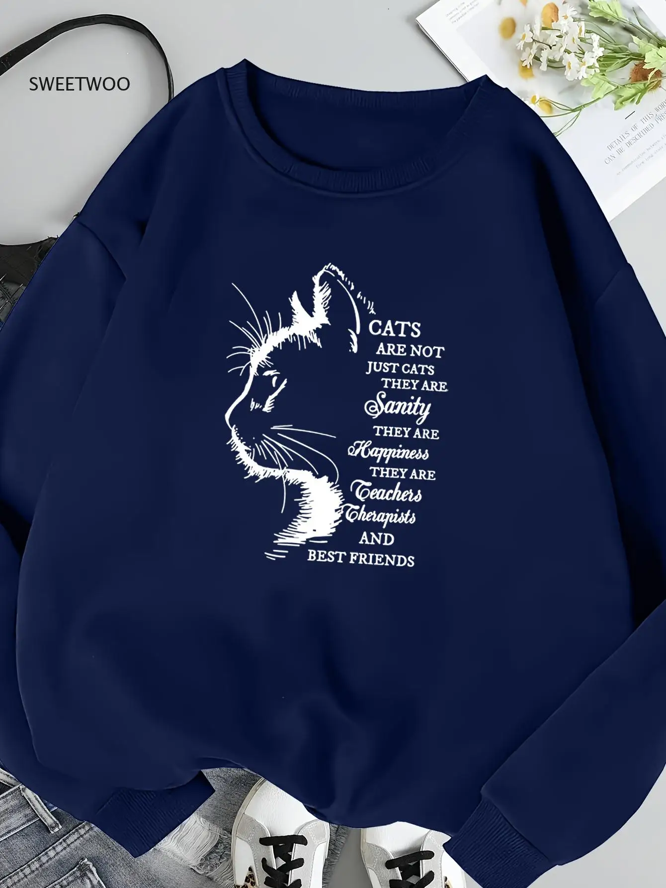 Women's Navy Blue C…