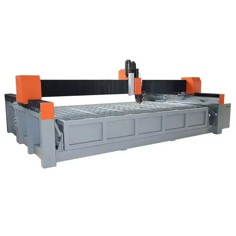 11% Discount waterjet cutter aluminum copper metal sheet cnc 5 axis abrasive high pressure waterjet cutting machine