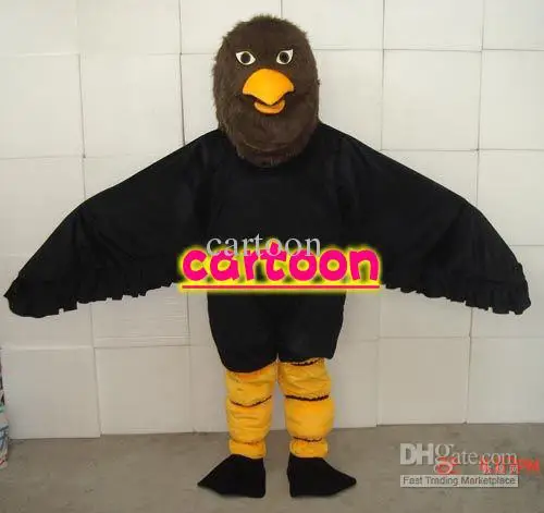 Nuevo disfraz de Mascota de águila de lujo, vestido de Halloween y Navidad, accesorios de cuerpo completo, traje de Mascota