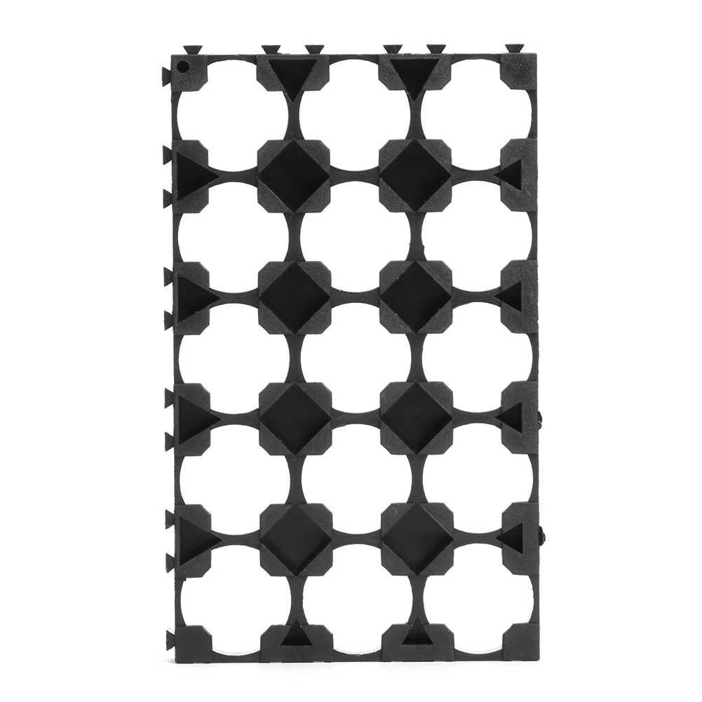 2 قطعة 3x5 خلية 18650 أصحاب البطارية البلاستيك يشع بطاريات فاصل قوس