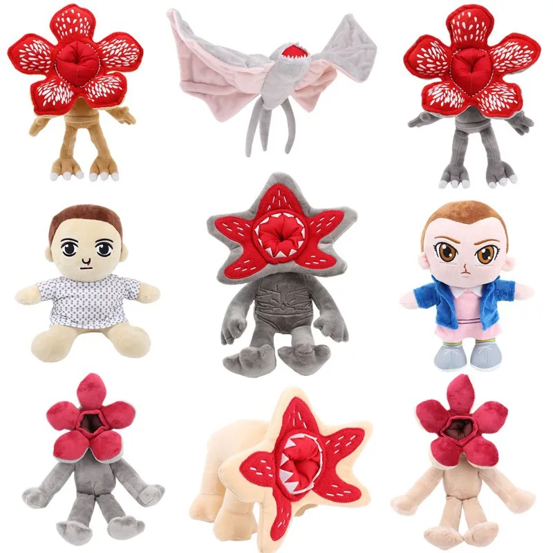 

Cartoon Game Characters Plush Toys Cute Eleven Demogorgon Stuffed Dolls Kids Baby Gifts For Children Boys Halloween Girls