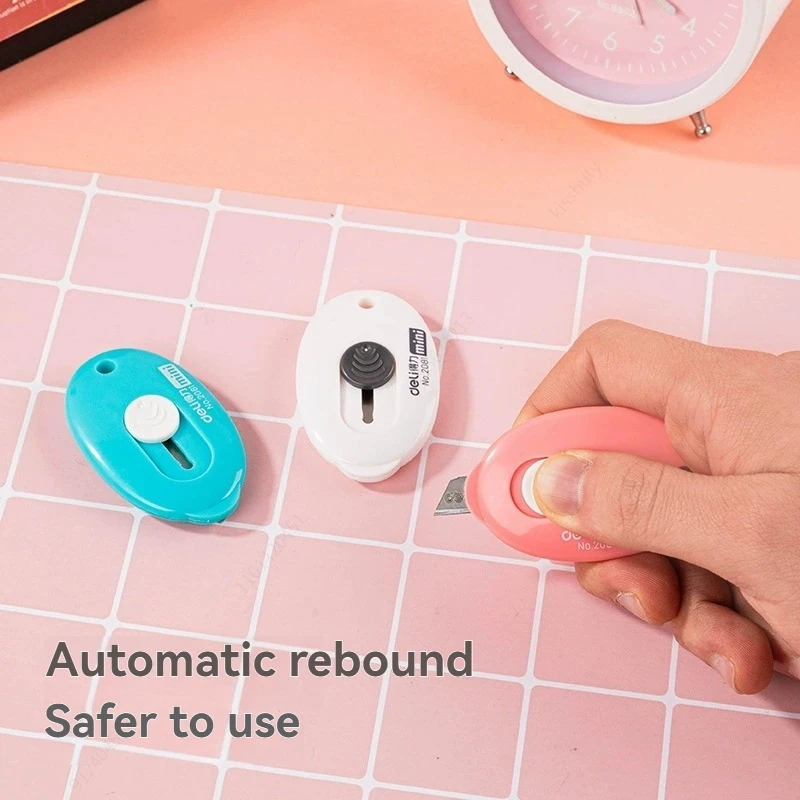 ساعي افتتاح سكين المحمولة متعددة الوظائف ساعي Unboxing السكاكين قابل للسحب الذاتي قفل انتعاش الفن القاطع أداة #2