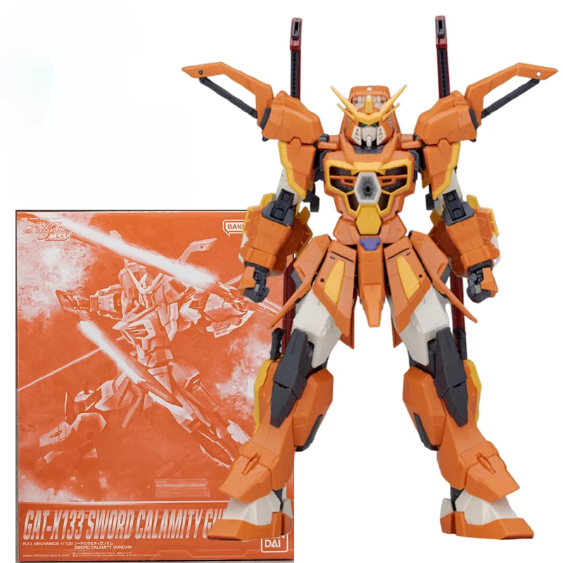 

Original BANDAI PB Limited FULL MECHANICS MG 1/100 GAT-X133 SWORD CALAMITY GUNDAM Ver Anime Action Figures Assembly Model Toy