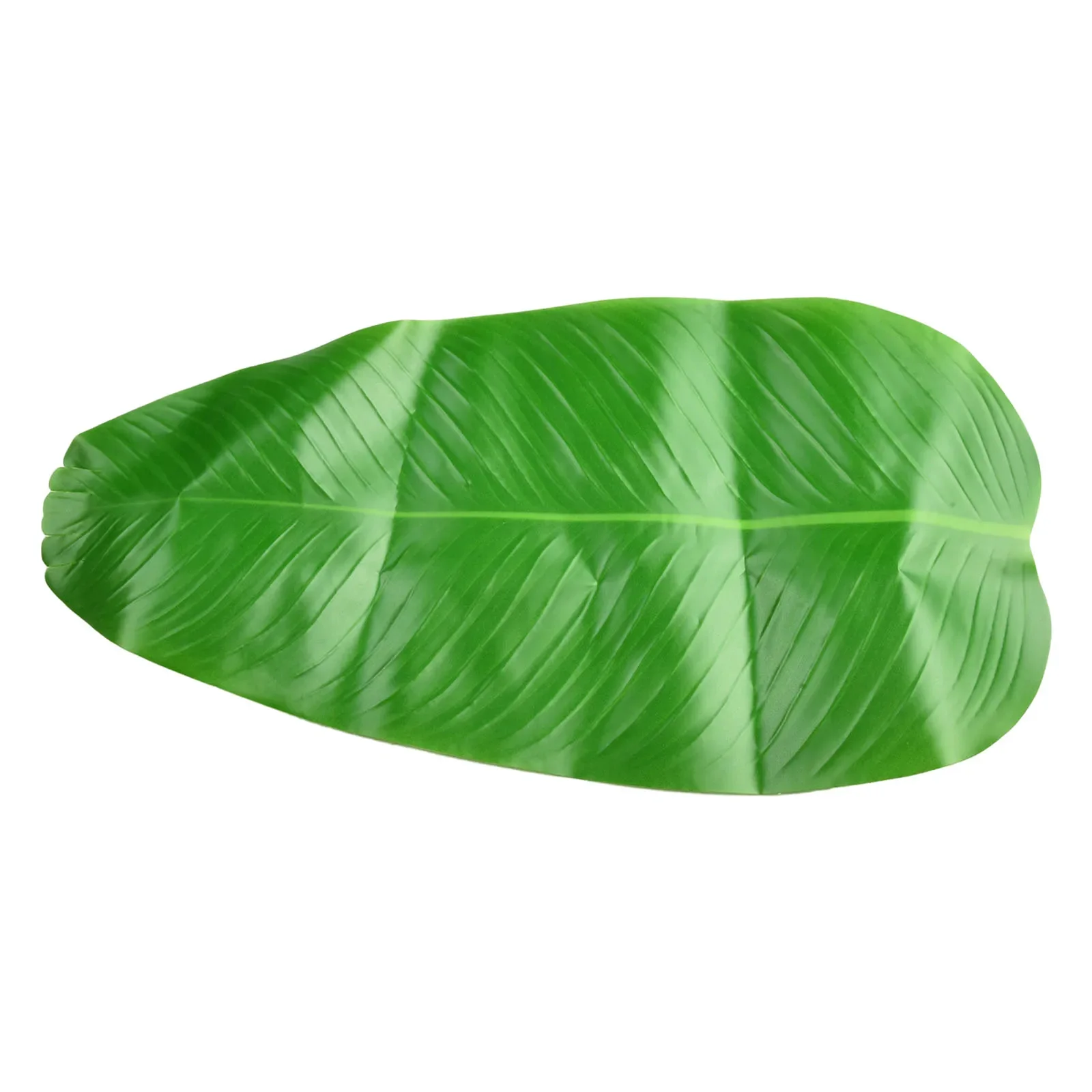 Simulation Plant Simulation Banana Leaf Table Decoration Table Flag Table Mat Banana Leaf Decoration Hawaiian Party Brand New