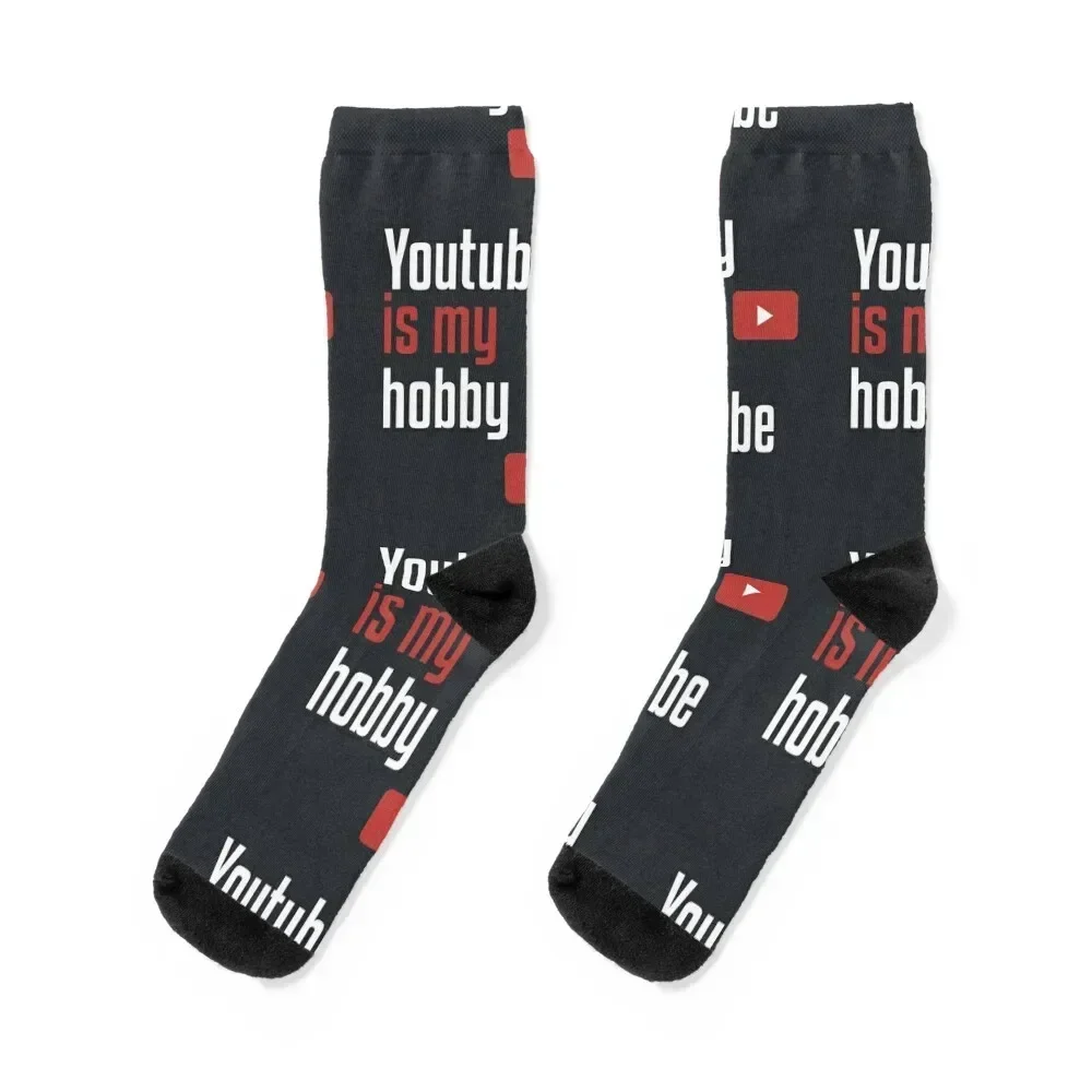 Youtube Is My Hobby Socks happy heated Socks Men Women's