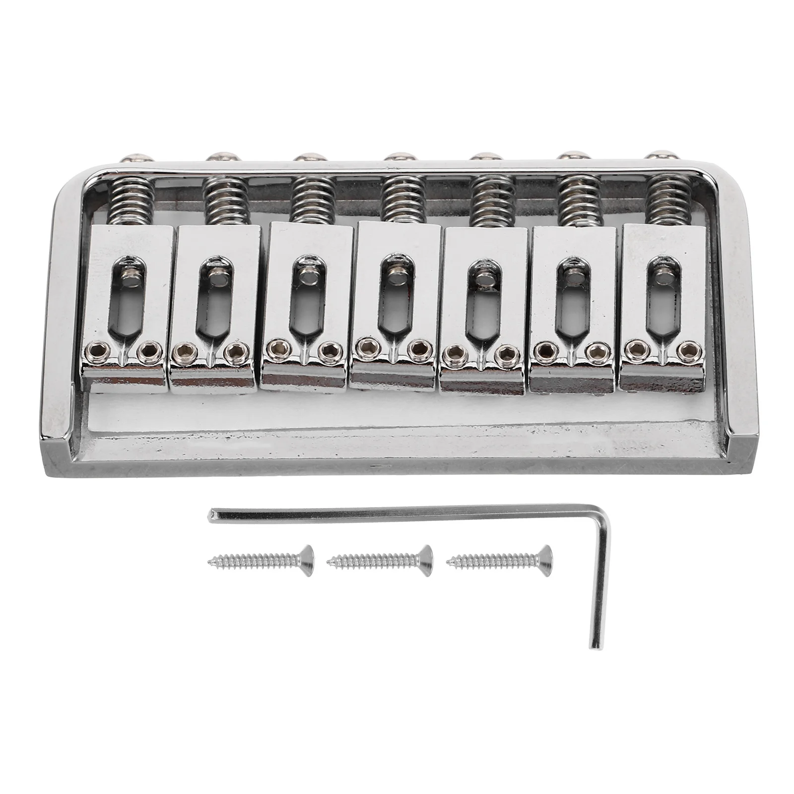 

Seven-String Guitar Bridge Replacement Durable Zinc Alloy Electric Guitar Bridge Tailpiece Part Reliable Smooth Playing