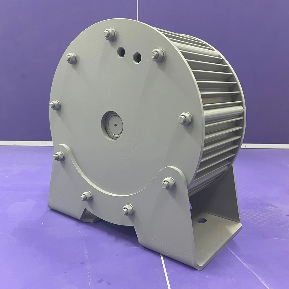 Home Use 300RPM 30KW 50KW 110V 220V 380V Gearless Permanent Magnet Generator AC Alternators Use For Wind Turbine Water Turbine