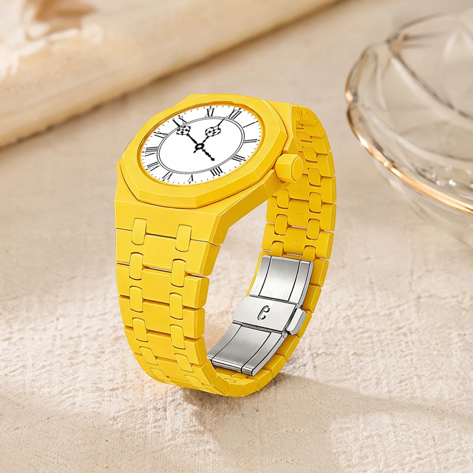 Ceramics Quick Release Watches Straps for Swatch X APRoyal Pop Soft Watchband Bracelet Watch Case Strap for Women Men