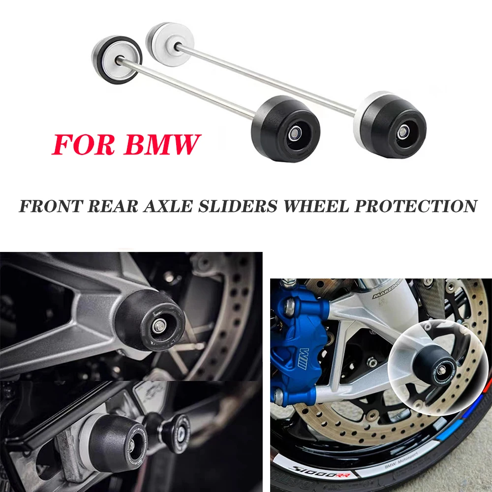 

For BMW S1000R S1000RR M1000RR 2013-2024 / S1000XR S1000XR TE 2020-2024 Front Rear wheel Spindle Crash Protection