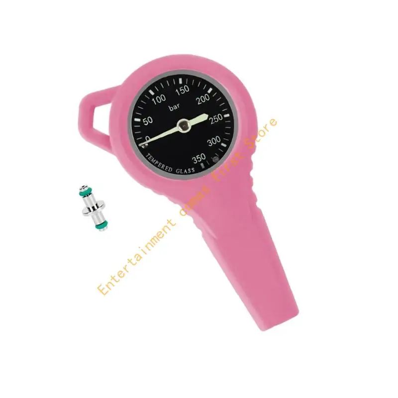 مقياس ضغط غاطس مضيء مع إكسسوارات الغوص عالية الضغط 55 كيلومتر #3