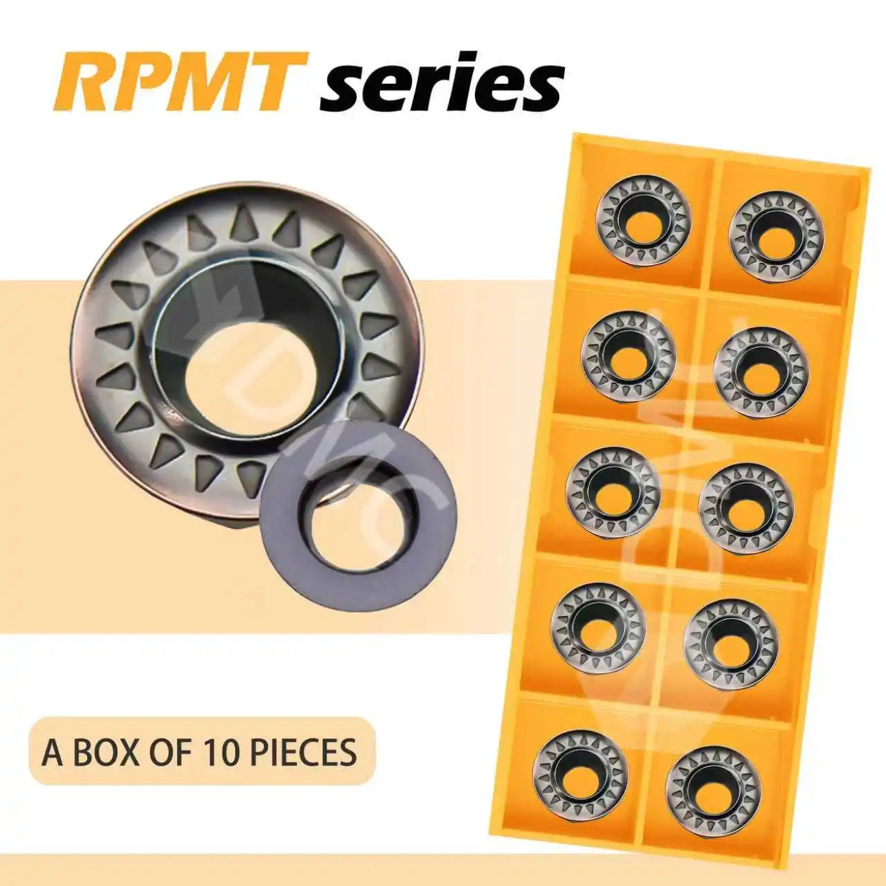 High-Quality Blades RPMT08T2/10T3 RPMT1204 MOE JS NK15TF RPMW1003MO NK15TF Lathe Milling Inserts Tool For Stainless Steel Cutter