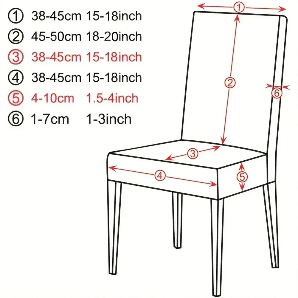 2024 Soft Velvet Chair Covers Thick Solid Color Chair Seat Cover Stretch Dining Room Chair Slipcover Office Banquet Restaurant
