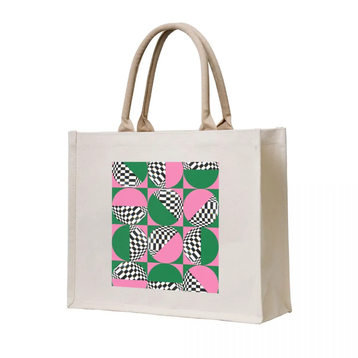 Abstract Illustration Geometric Poster Tote Bag Canvas bag Canvas shopping bag logo Shopper