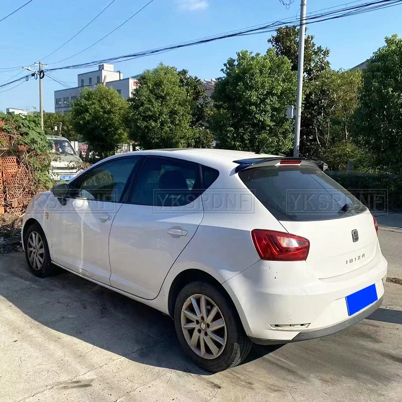 Rear Roof Spoiler Rear Trunk Tail Wing For Seat Ibiza MK4 Ibiza 6J Tsi Tdi 4-Door Hatchback Standrad 2009-2017 Bodykits Tuning