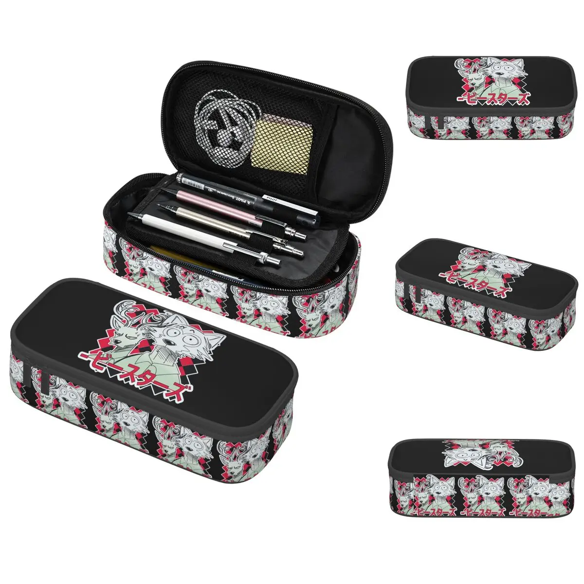 

Beastars Pencil Case for Students Gifts Pen Box Pencil Bag Stationery Supplies Pen Holder Bag