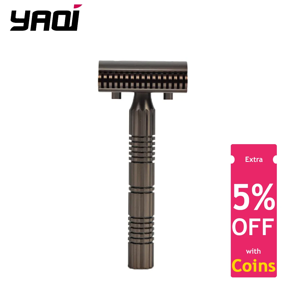 

YAQI Bohemia 316 Stainless Steel Adjustable Baseplate Men Safety Razor