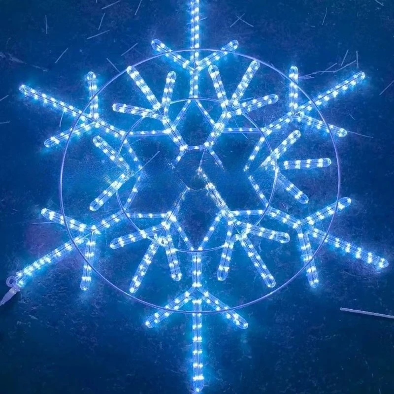 2D 60 90cm RGB Waterproof Outdoor AC Powered Metal IP65 Christmas Halloween Party Project Decorative Garden Light Emitting Diode