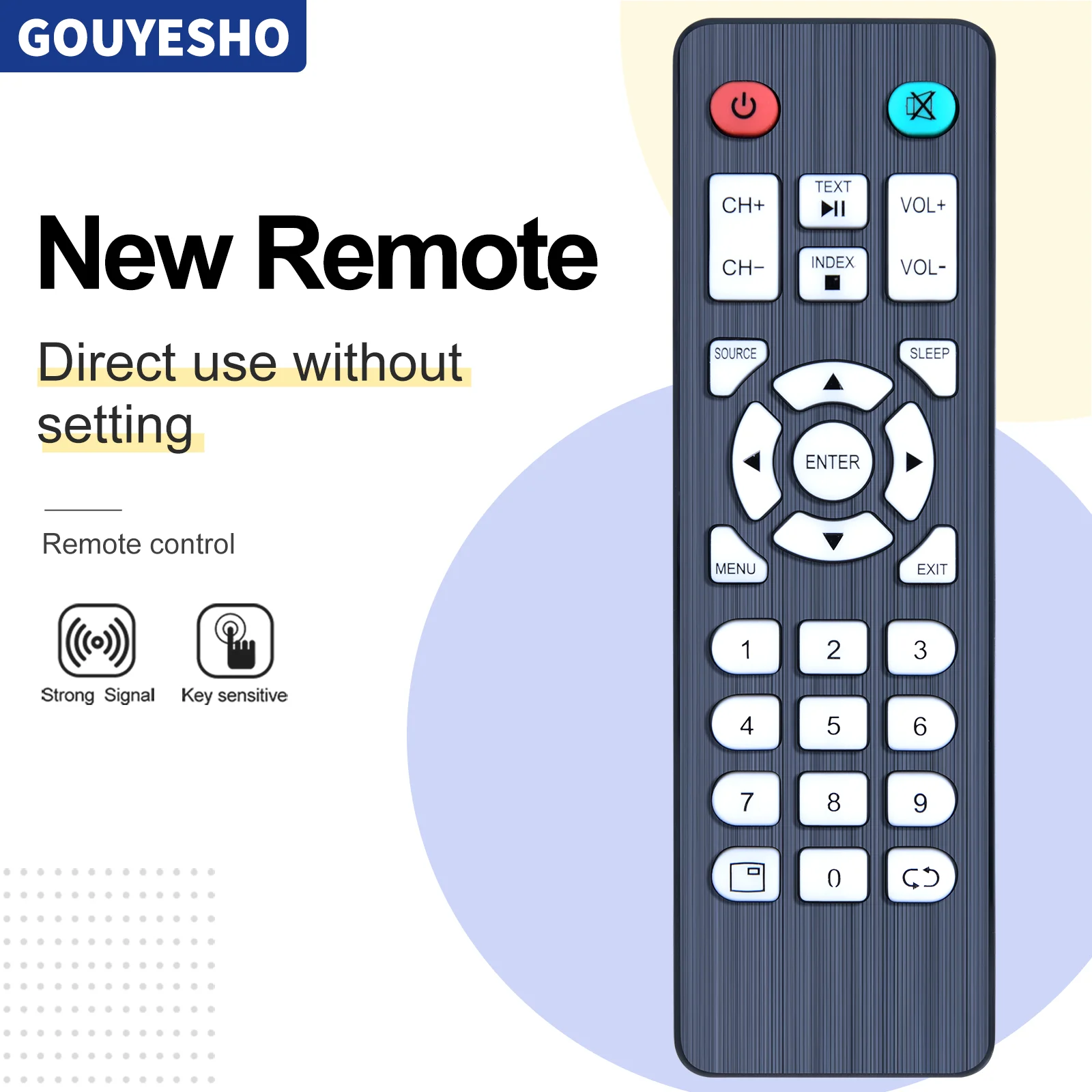 New Remote Control For AKAI Smart TV AKA010 AKTV6536S AKTV4030S AKTV3921S