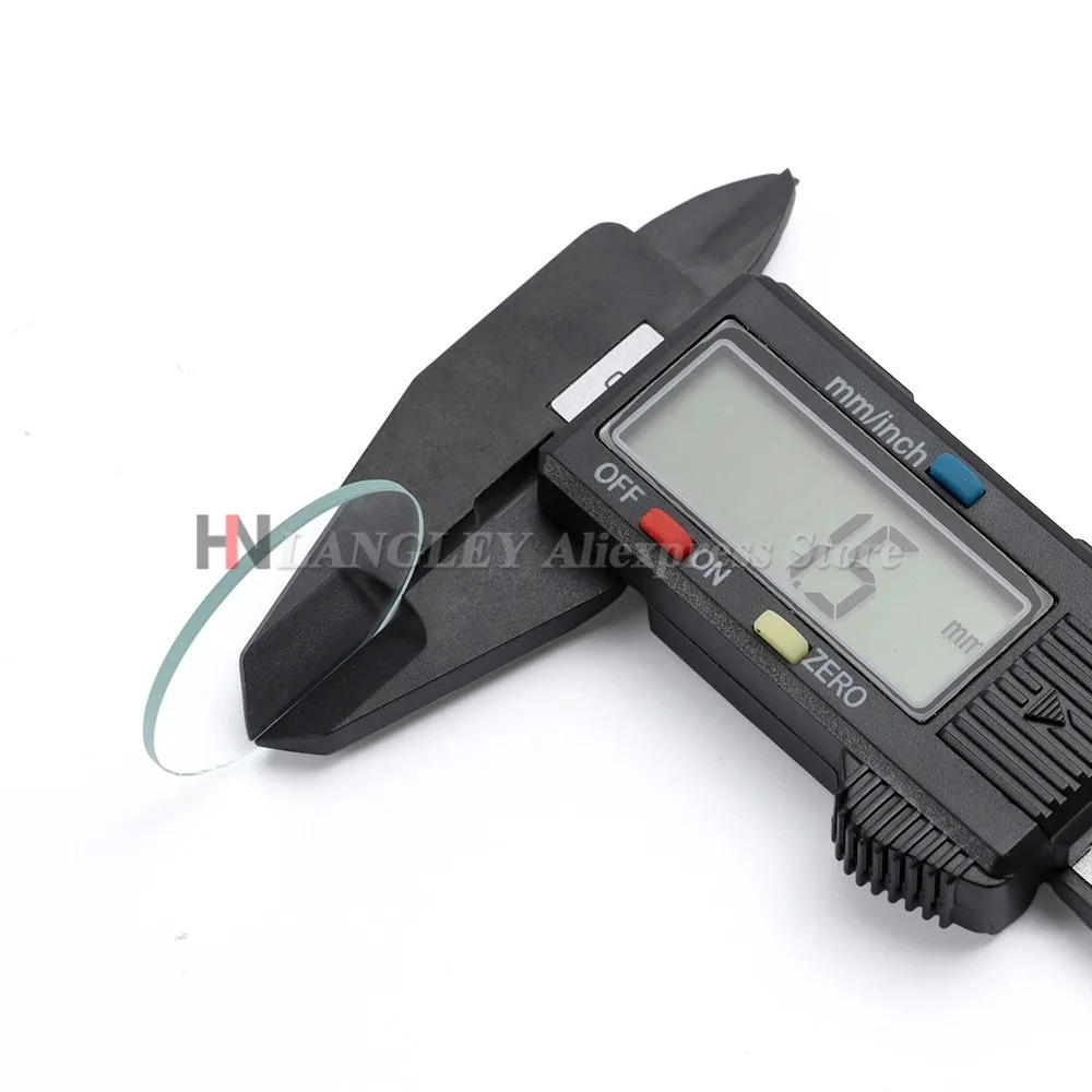1.5mm Thick Round Watch Glass Replacement Flat in Diameters 28mm-38mm Transparent Crystal 29mm 30mm 31mm 32mm 34mm 36mm 1/2/5PCS image 5