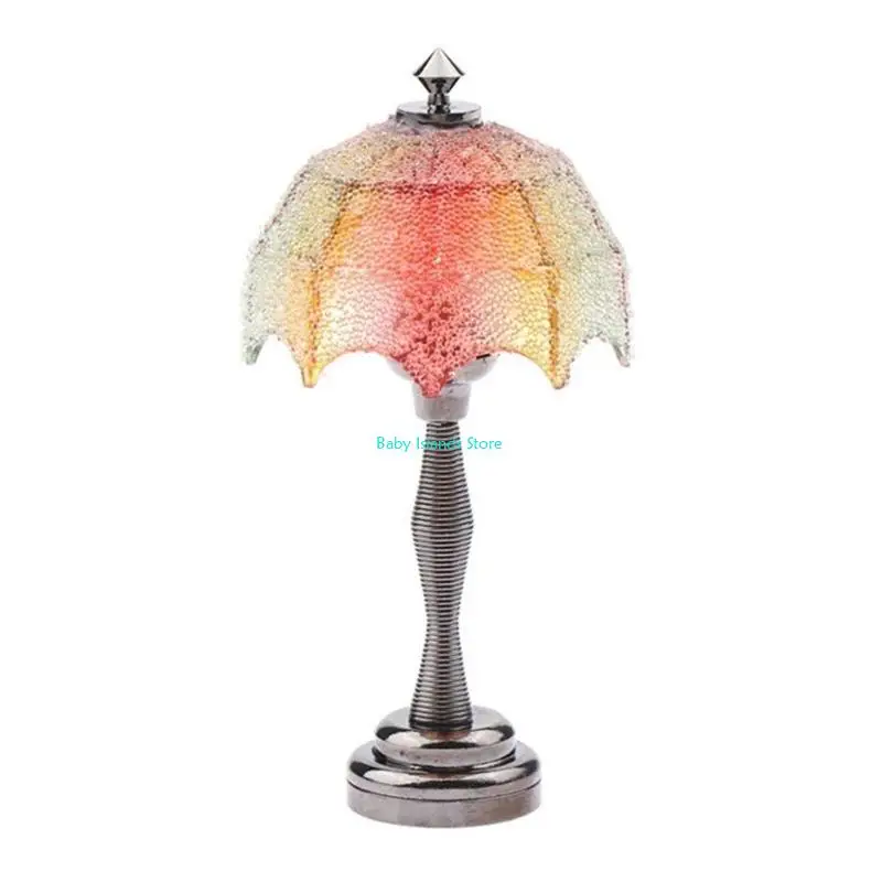 K92D Doll House House ห้องนอนโต๊ะโคมไฟรุ่นเฟอร์นิเจอร์รุ่นอุปกรณ์เสริมวัยรุ่นสาว ๆ