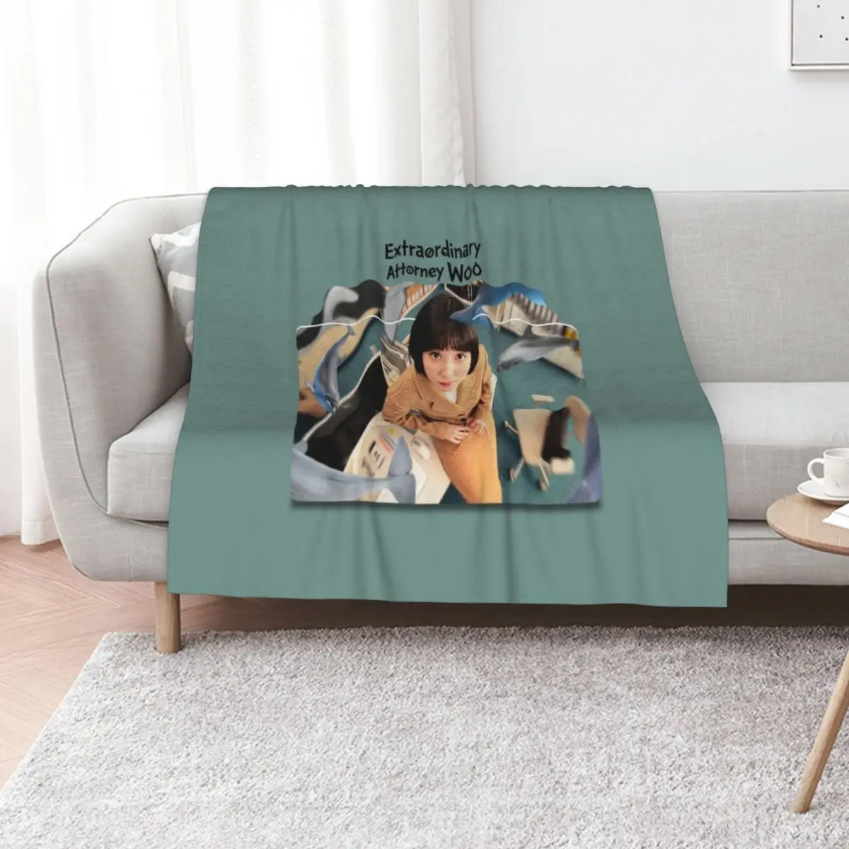 Extraordinary Attorney Woo Throw Blanket christmas gifts for winter valentine gift ideas Sofas Stuffeds Fashion Sofas Blankets