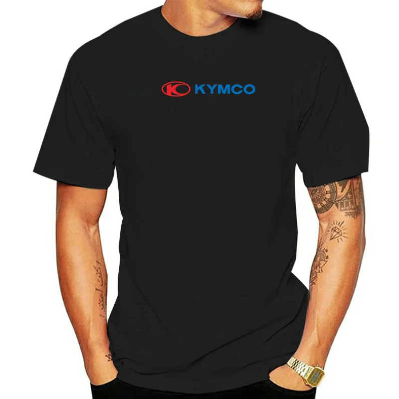 

2025 Summer New Fashion Kymco T Shirt Summer Men Cotton Short Sleeve T-shirts Gift Unisex Tops Tee Man Clothes