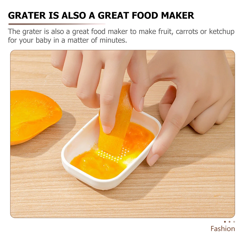 

2pcs Garlic Ginger Graters Plastic Food Grinder For Onion Potato Pumpkin Kitchen Vegetable Mashers Home Use
