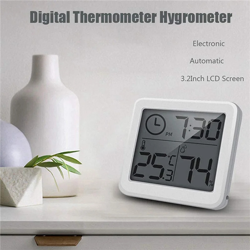 

BHBD-2X Room Thermometer, Humidity Meter, Temperature And Hygrometer With LCD Screen Monitor Temperature And Humidity