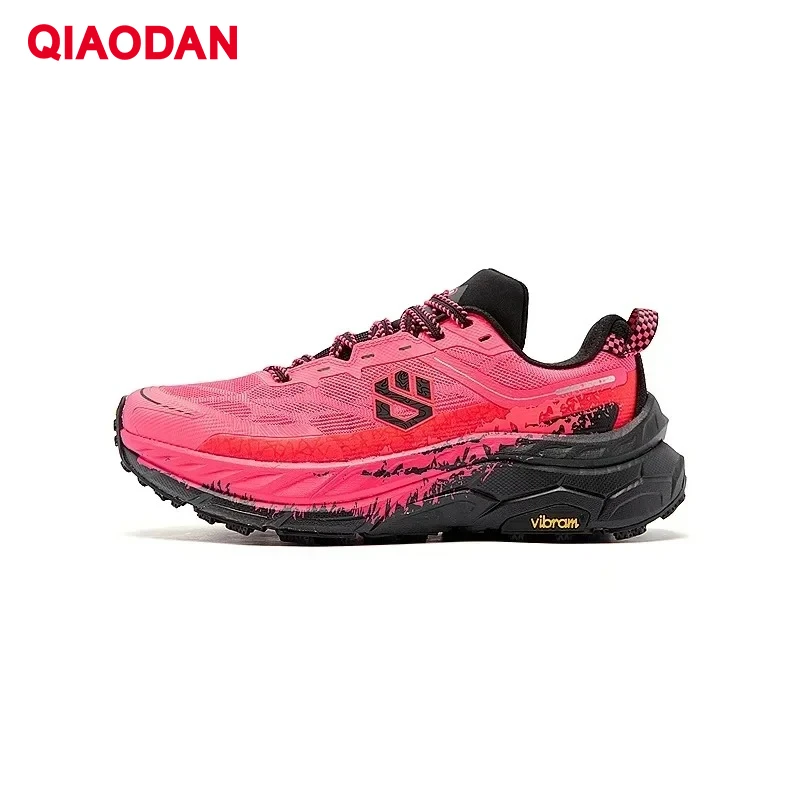 

QIAODAN ShanShen 2.0 Trail Running Shoes Men 2025 Carbon Plate Outdoor Shock-Absorbing Anti-Slip Hiking Sneaker QDB023244277