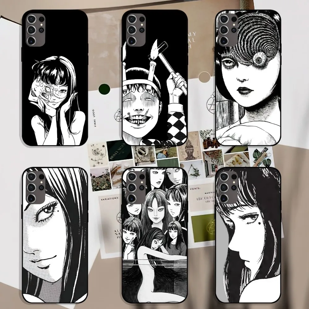 Чехол для телефона Horror Comic T-Tomie Junji Ito для Samsung Galaxy S22 S24 S23 S30 Note 20 10 Plus LITE FE ULTRA Shell