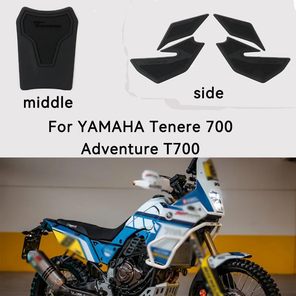 

Защитная наклейка для мотоцикла, противоскользящая накладка на бак, газовая наколенница, тяговая боковая накладка, наклейка 3 м для YAMAHA Tenere700 AdventureT700 2025