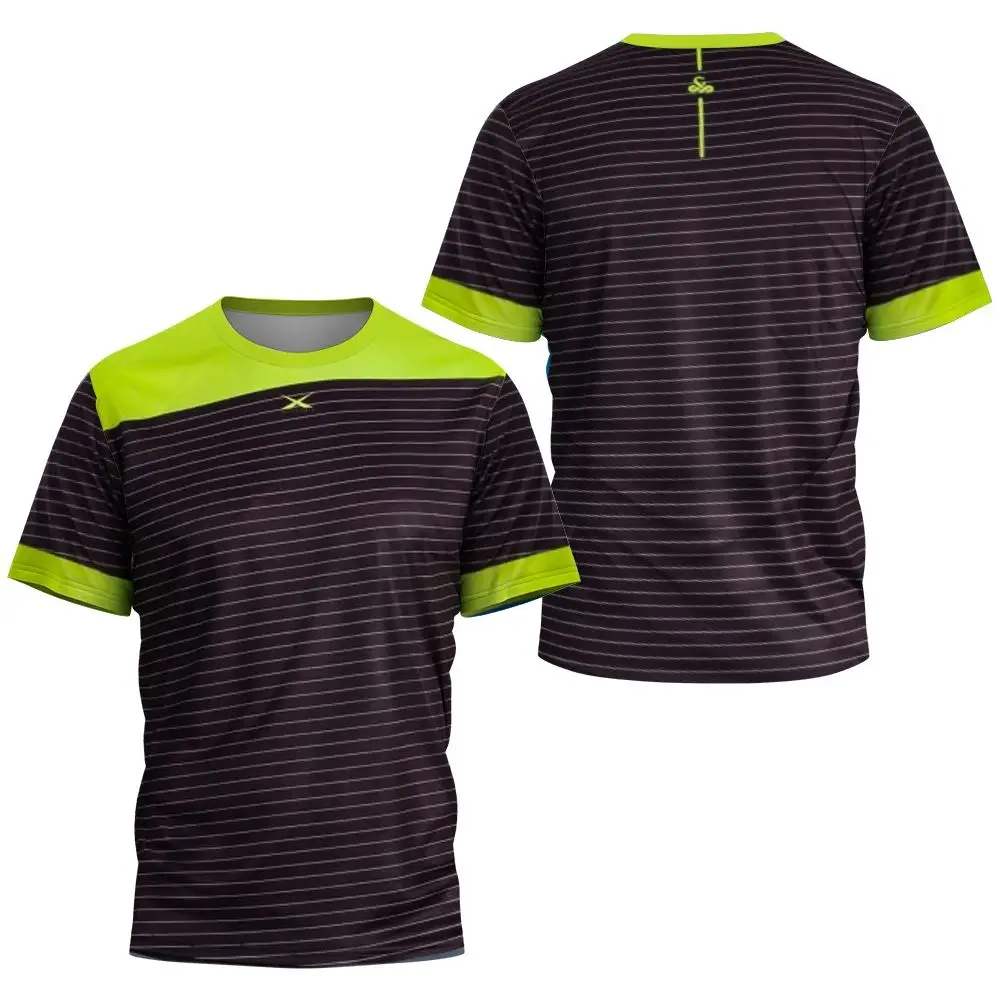 Abbigliamento sportivo traspirante t-shirt stampata Padel ad asciugatura rapida per uomo e donna Outdoor Casual Fashion Comfort novità