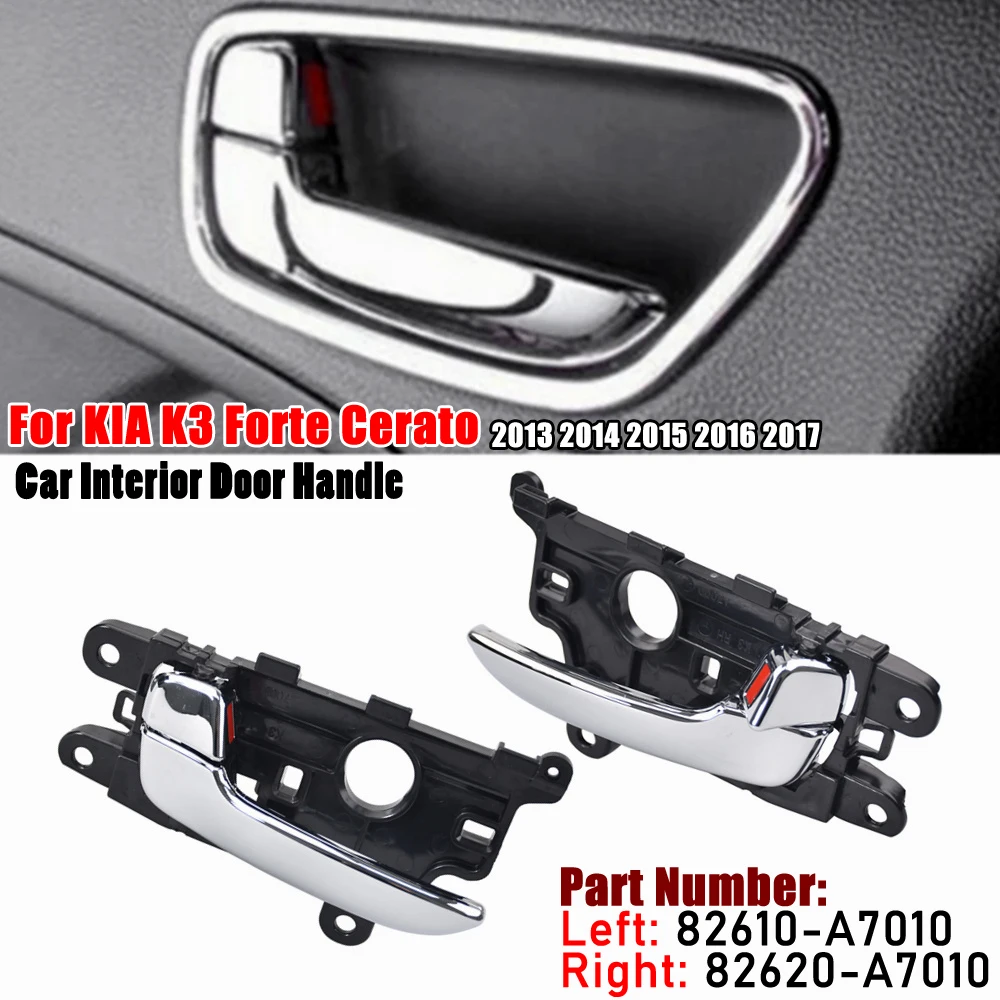 High Quality Inside Door Handle Assembly Front Rear Right Left Interior Door Handle for KIA K3 Forte Cerato 2013-2017
