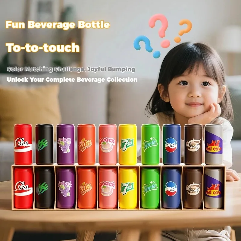 Color Memory Challenge - Drink Match-spel voor observatie en snel denken