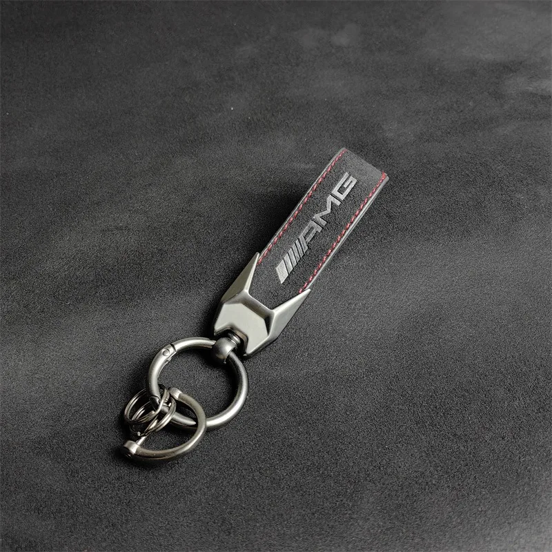 

Suede Alloy Car Key Chain Ring Holder Accessories For Mercedes Benz AMG GLA W203 W206 W220 W205 W211 W212 W201 W210 W108 W168