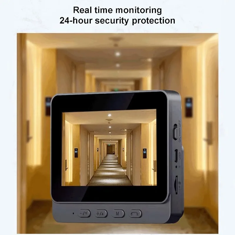 Video Doorbell IR Night Vision Door Bell Wireless Door Bell Intelligent Visual Doorbell  Infrared Night Vision Intercom for Home