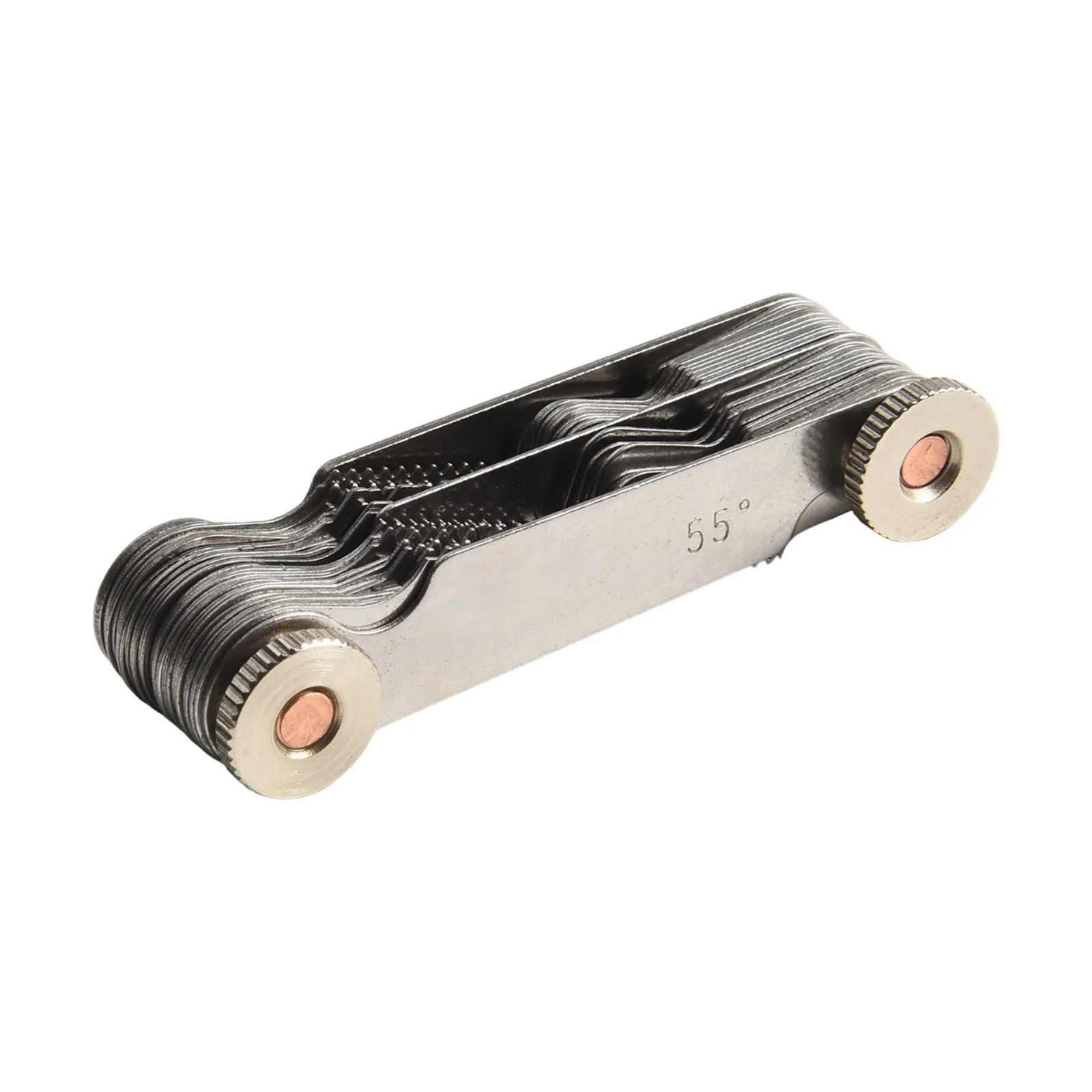 Compact Size Toolbox Metric Thread Gauge Screw Pitch Gauge Clearly Visible Markings High Quality Stainless Steel