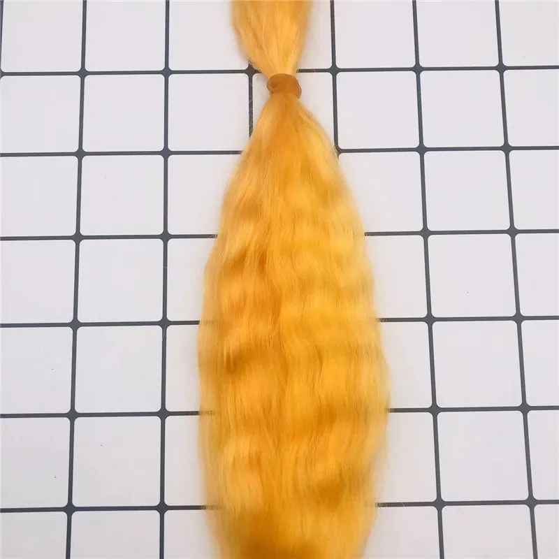 10กรัม/ถุง12สี Mohair สำหรับ DIY Reborn ตุ๊กตา,1/3, 1/4 , 1/6, 1/8, 1/12ตุ๊กตาคุณภาพสูงตุ๊กตา BJD Mohair วิกผมอุปกรณ์เสริม
