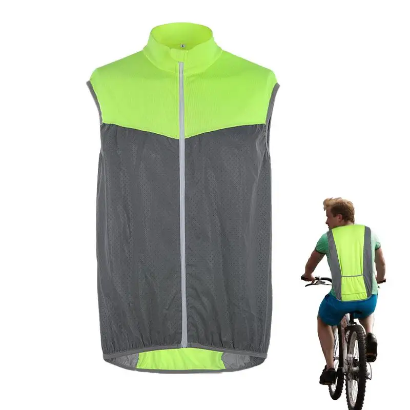 

High Visibility Reflective Vest Working Clothes Motorcycle Cycling Sports Outdoor Reflective Safety Clothing Reflective Jacket