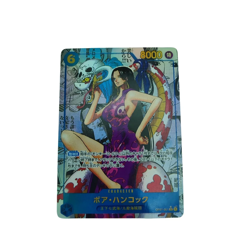 DIY ONE PIECE Boa·Hancock NAMI Original Self-made Card Single Sheet Series Anime Peripheral Game Collection Card Holiday Gift