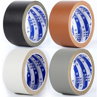 Leather Repair Tape, Self-Adhesive Patch for Sofas, Car Seats, Handbags,Furniture, Drivers Seat, Black Brown White Grey 5cm X 5M