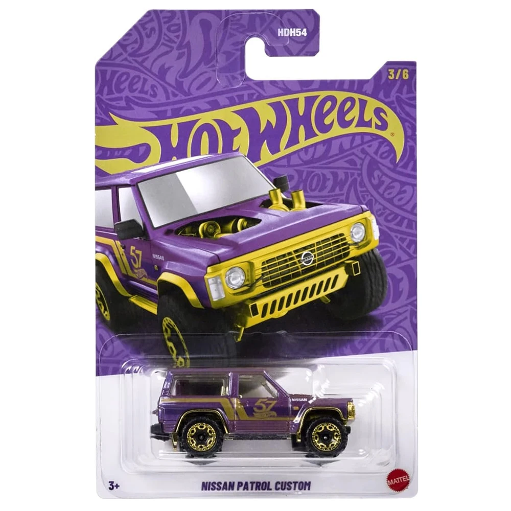 ألعاب جديدة للذكرى السنوية الـ 57 لسيارات Hotwheels بورش، كامارو، نيسان باترول، شيلبي كوبرا، بورش كايمان 1/64