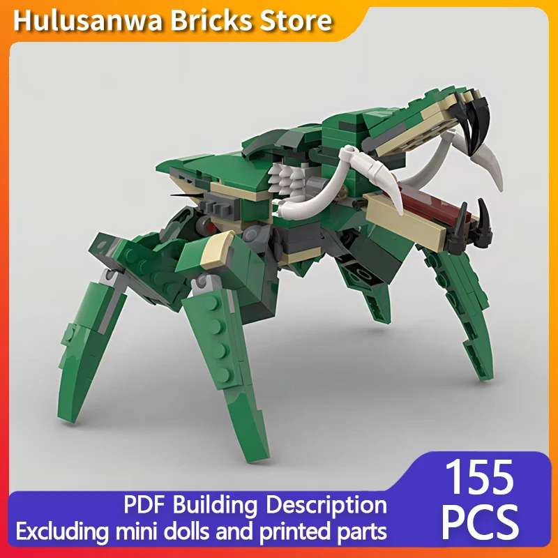 

Creators Animal Series Model MOC Building Block Warrior Bug Modular Technology Gifts Holiday Assemble Children Toys Suit