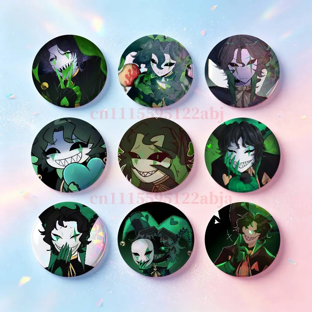 F-Freak C-Circus HarlequinS Badges Round Nijigen Otaku Culture IP peripheral products 58mm 44mm 32mm 75mm 25mm Mini