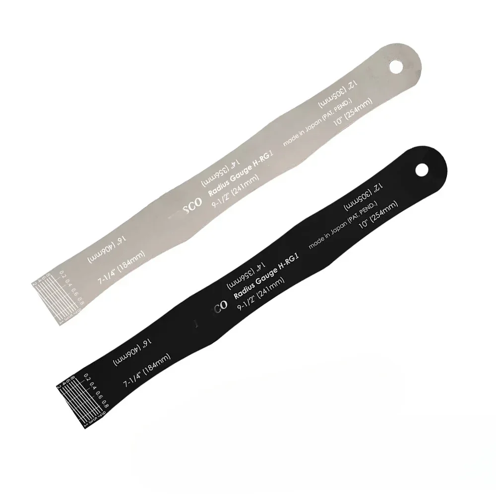 

Yue Yun Music Store-Fingerboard radian measuring ruler folk electric guitar radian string height ruler repair tool-Hot Sale