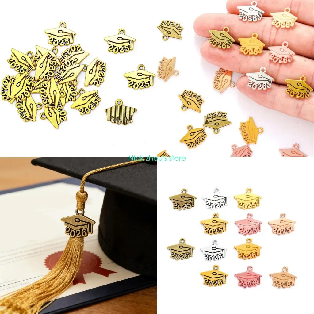 

E15E Pack of 100 Alloy DIY Pendants Suitable for Handmade Jewelry Projects Creative Accessory for Craft Enthusiasts and